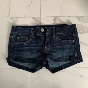 American eagle jean shorts